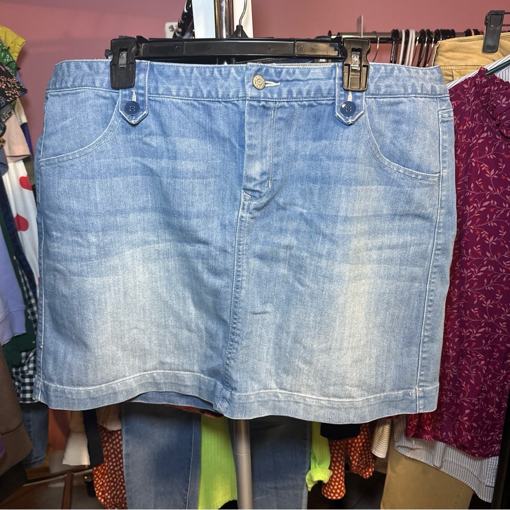 Old Navy Light Blue Mini Skirt